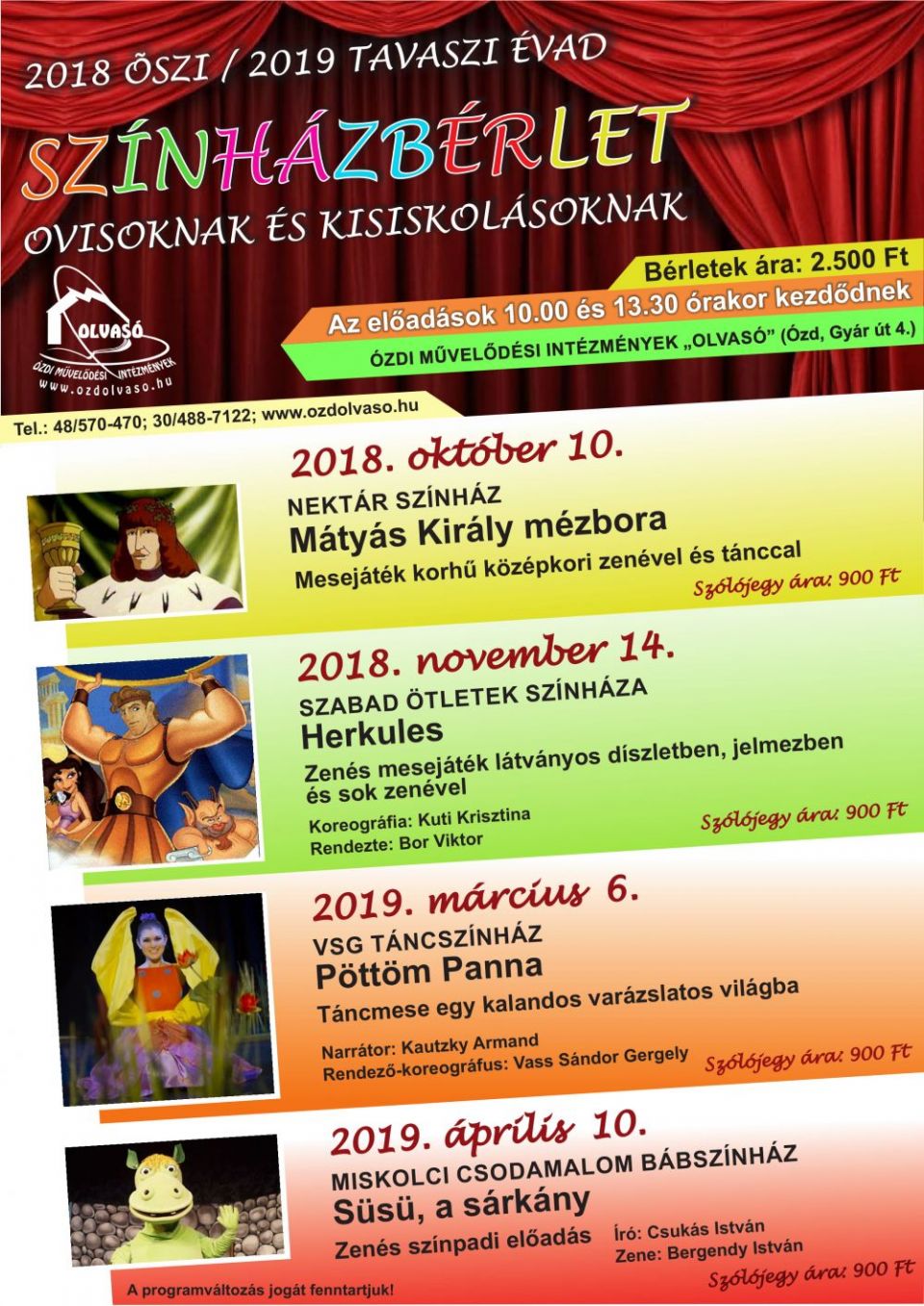 Herkules mesejáték ÓZD Herkules mesejáték ÓZD