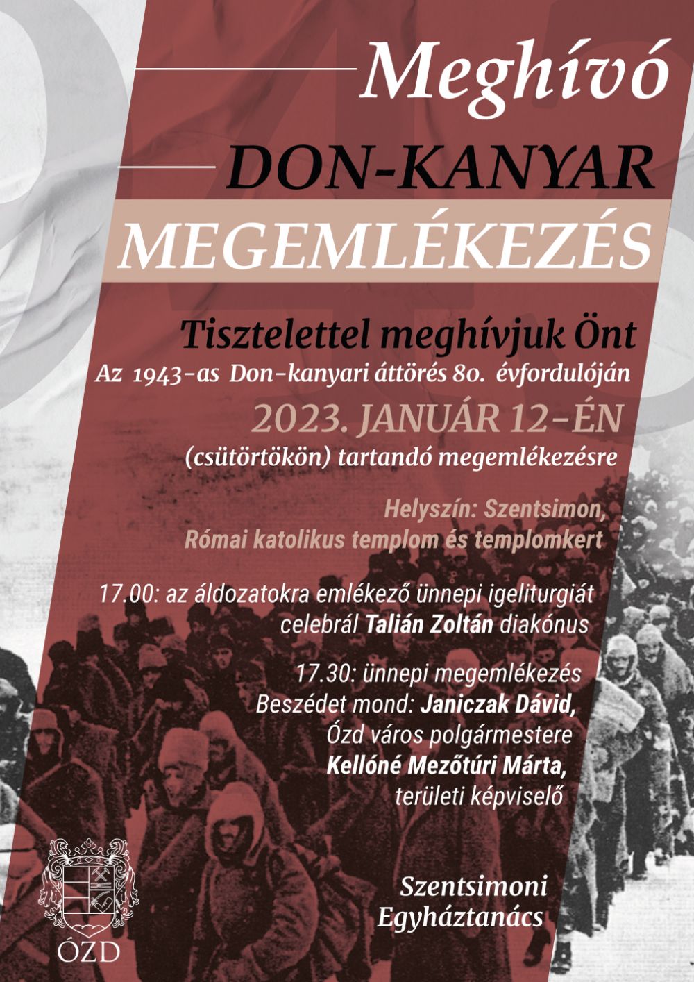 Don-kanyari megemlékezés DON-KANYARI MEGEMLÉKEZÉS