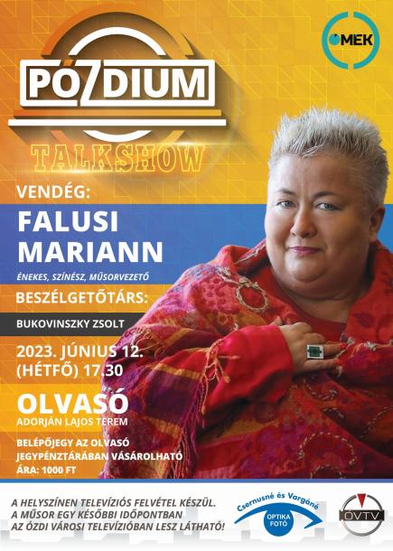 Pózdium - Falusi Mariann
