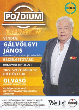 Pózdium - Gálvölgyi János